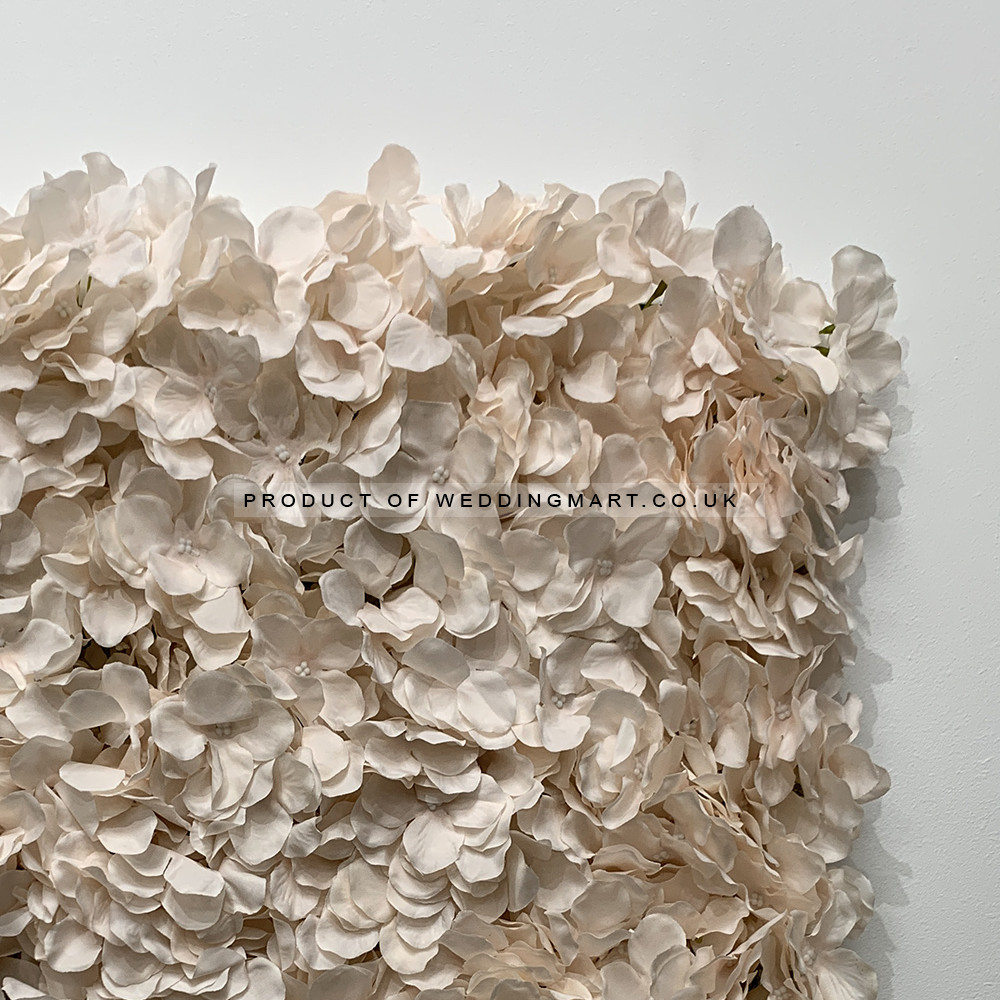 Artificial Hydrangea Flower Wall Panel 60x40cm - LIGHT PINK – Wholesale Hydrangea Flower Wall Panels for Wedding Decorators | WeddingMart
