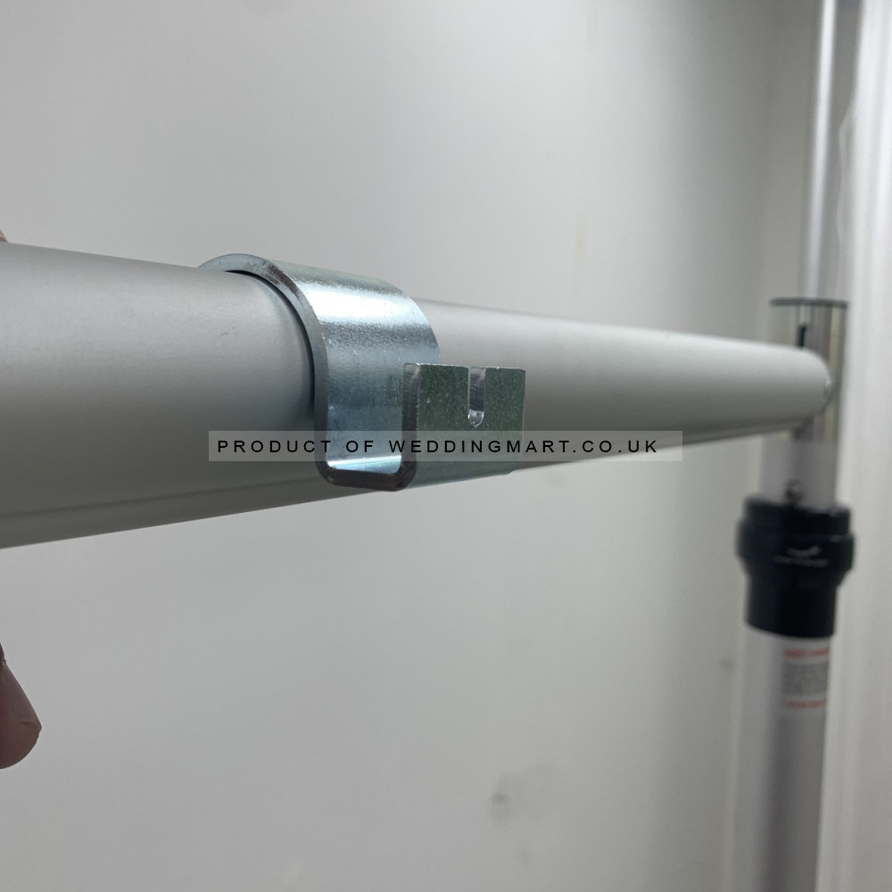 Shelf Hanger | Crossbar Support Hanger - Pack of 2 – Wholesale Pipe and Drape Accessories for Wedding Decorators | WeddingMart