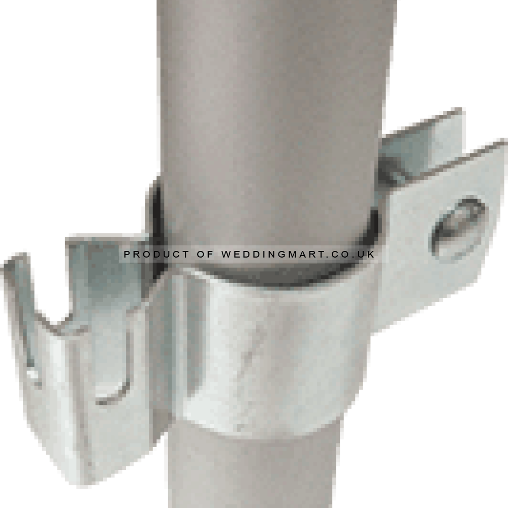 Crossbar Bracket (Metal) – Wholesale Pipe and Drape Accessories for Wedding Decorators | WeddingMart