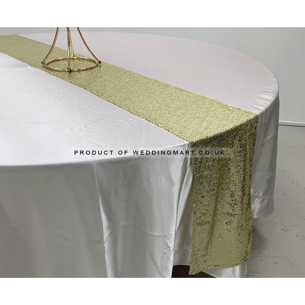 Gold Sequin Table Runners