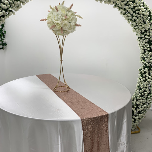 Rose Gold Sequin Table Runners Rose Gold Sequin Table Runners