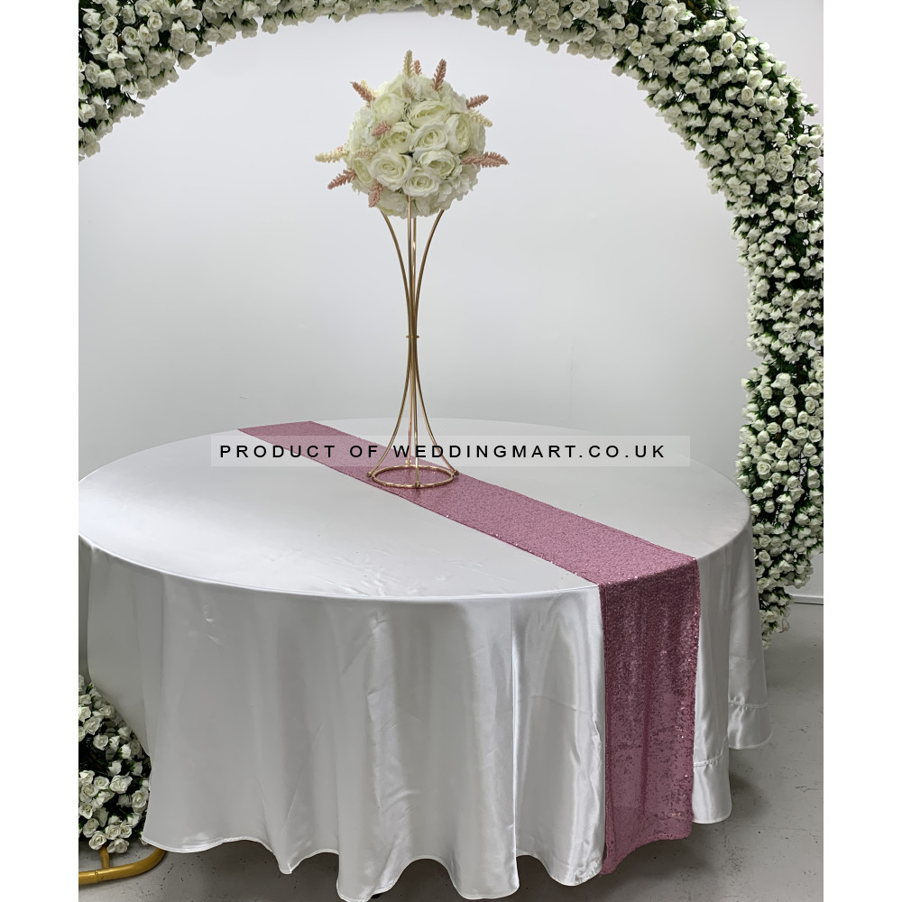 Pink Sequin Table Runners