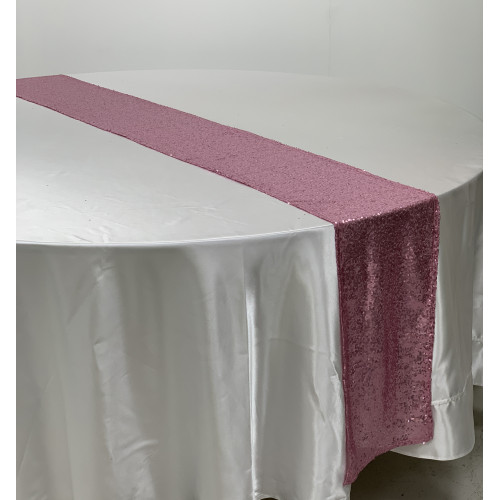 Pink Sequin Table Runners