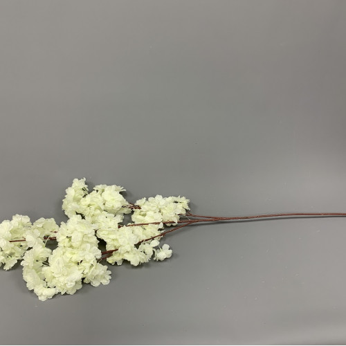100cm Artificial Cherry Blossom Branch - IVORY – Wholesale Blossom Branches for Wedding Decorators | WeddingMart