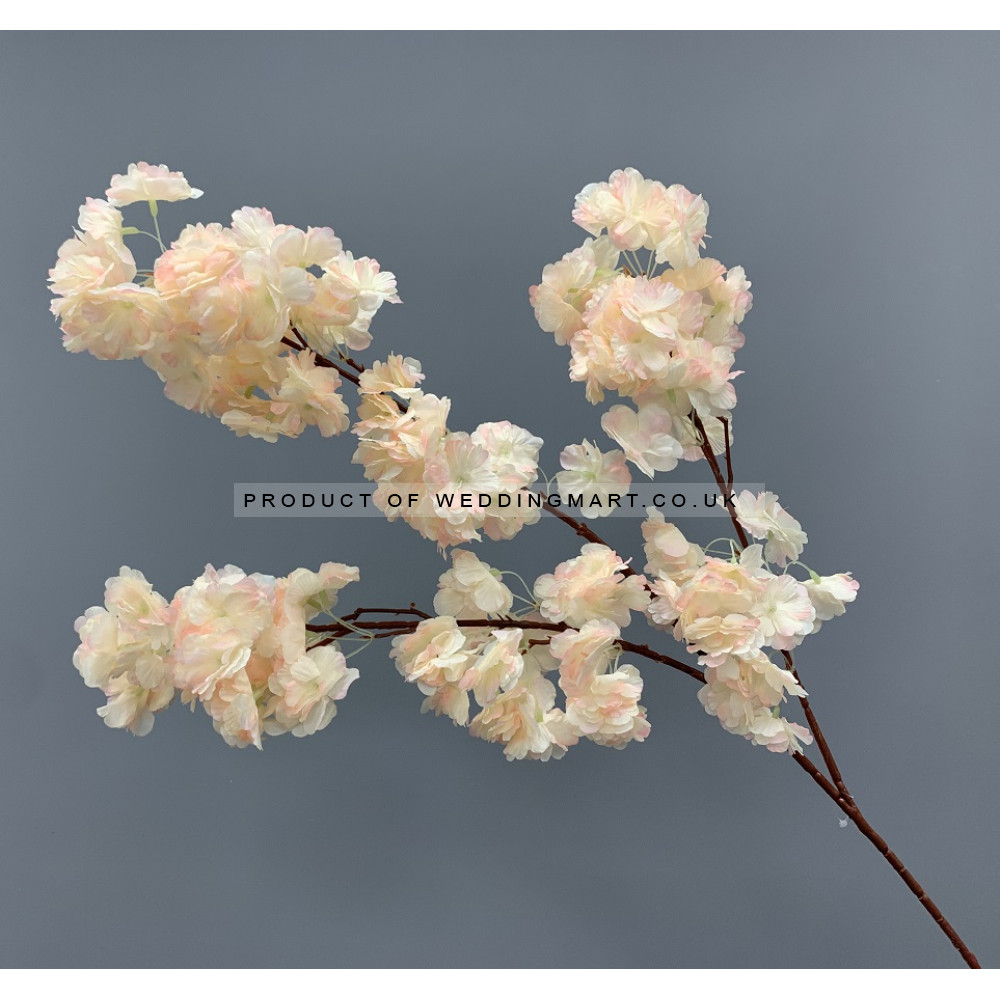100cm Artificial Cherry Blossom Branch - PEACH