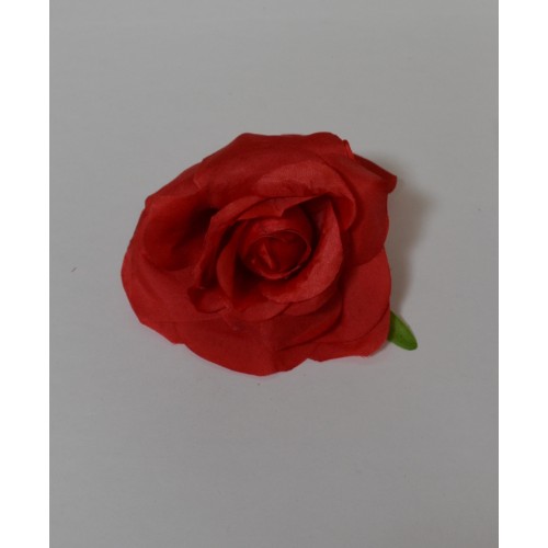 Red Small Rose Heads - Pack of 10