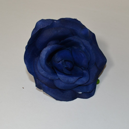 Navy Small Rose Heads - Pack of 10 – Wholesale Small Rose Heads for Wedding Decorators | WeddingMart