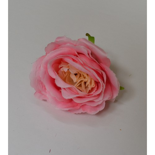 Pink and Peach Open Peony Heads - Pack of 10
