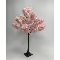 120cm Pink Artificial Blossom Tree