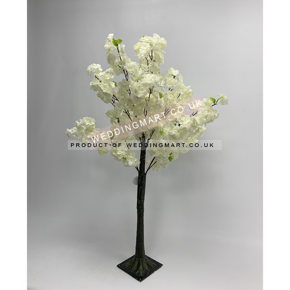 120cm Ivory Artificial Blossom Tree