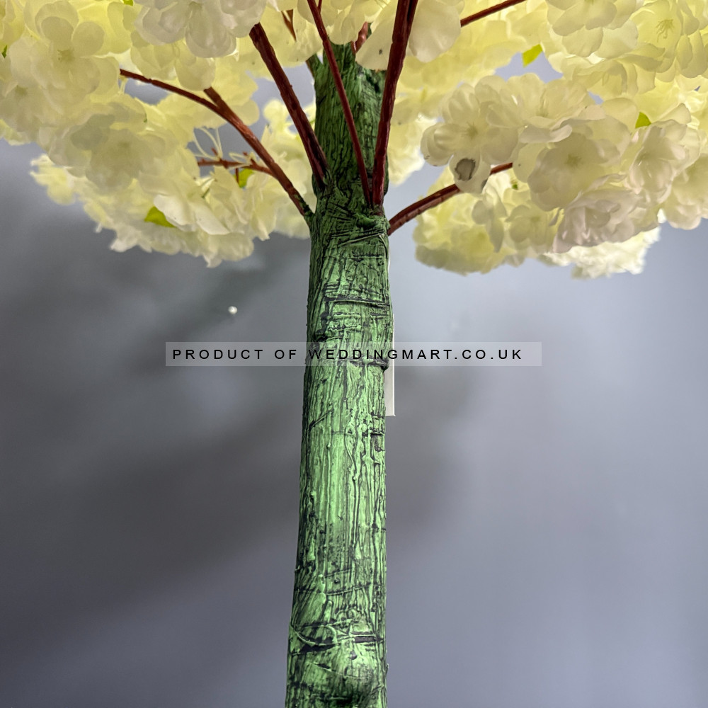 180cm Artificial Cherry Blossom Tree -  IVORY – Wholesale Cherry Blossom Tree Centrepieces for Wedding Decorators | WeddingMart