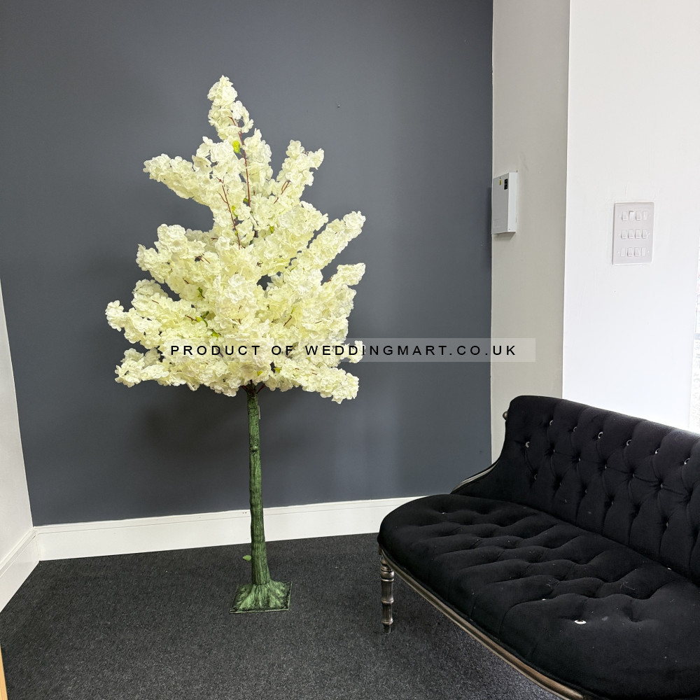 180cm Artificial Cherry Blossom Tree -  IVORY