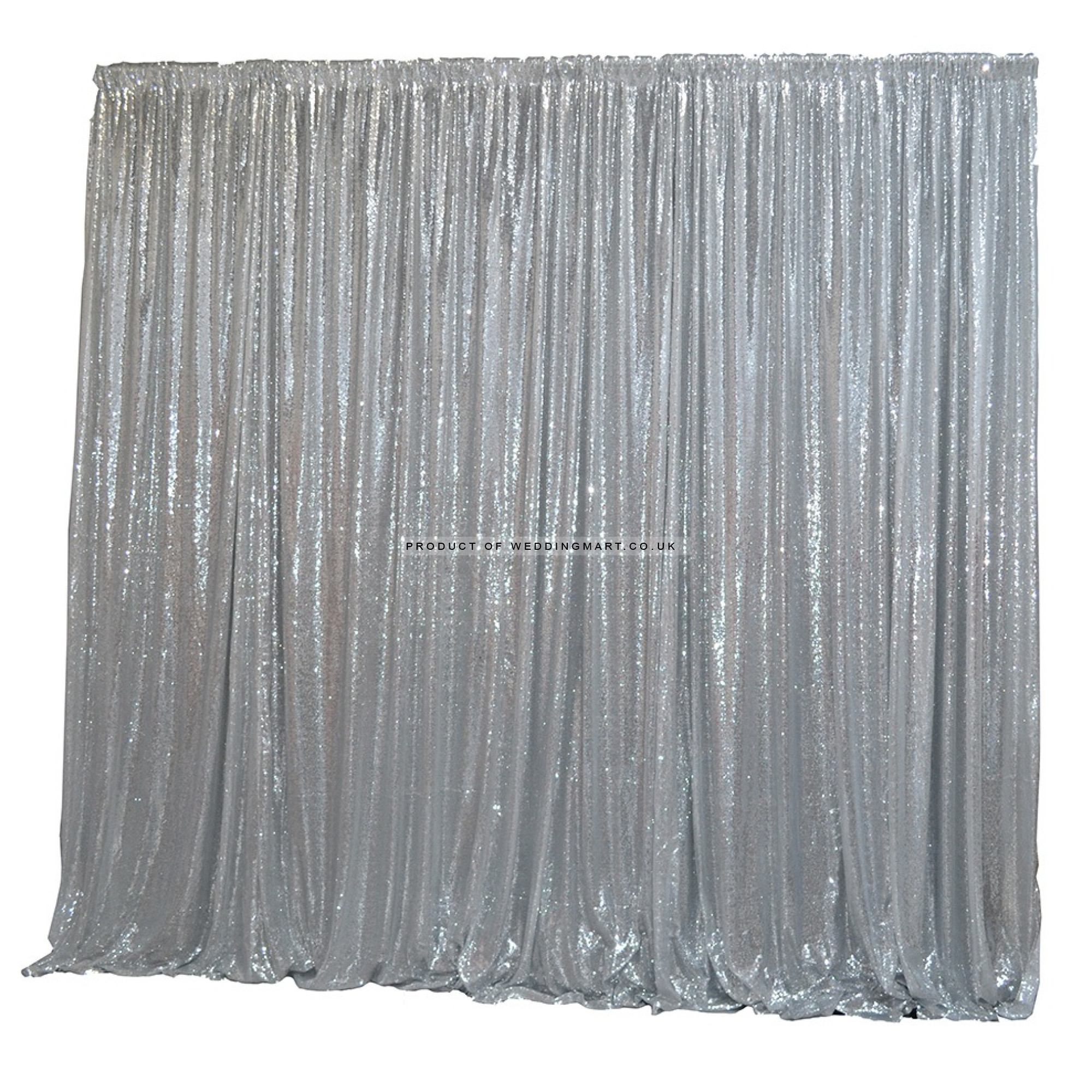 Drapery Silver Buy Premium Quality 6m (w) x 3m (h) Sequin Wedding Backdrop Curtain ...