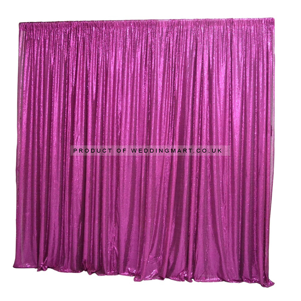 6m (w) x 3m (h) Sequin Wedding Backdrop Curtain -  Purple – Wholesale Sequin Backdrop Curtains for Wedding Decorators | WeddingMart