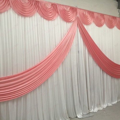 Dusky Pink Butterfly Backdrop Curtain