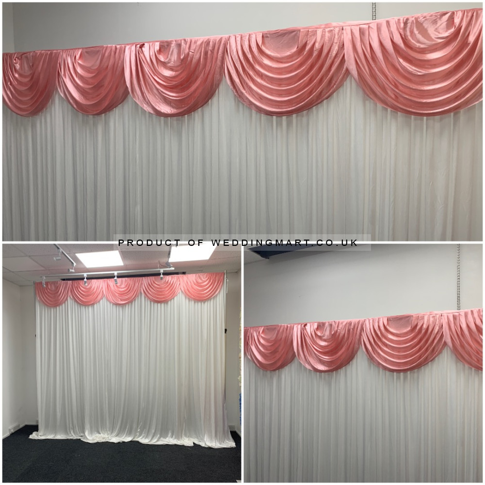 3M Detachable Swag - Dusty Pink – Wholesale Standard Swags for Wedding Decorators | WeddingMart