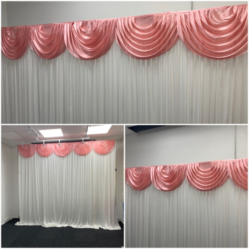 3M Detachable Swag - Dusty Pink – Wholesale Standard Swags for Wedding Decorators | WeddingMart