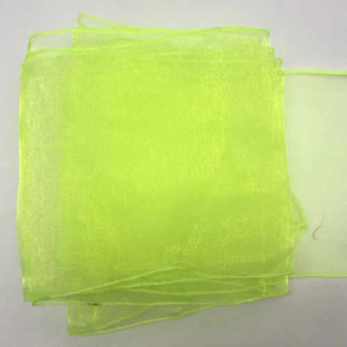 Lime Green Organza Table Runners (14"x108")