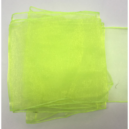 Lime Green Organza Table Runners (14"x108")