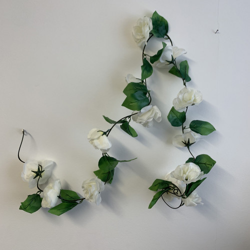 Small Rose Garland - Ivory
