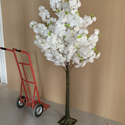 180cm Artificial Cherry Blossom Tree -  WHITE – Wholesale Cherry Blossom Tree Centrepieces for Wedding Decorators | WeddingMart