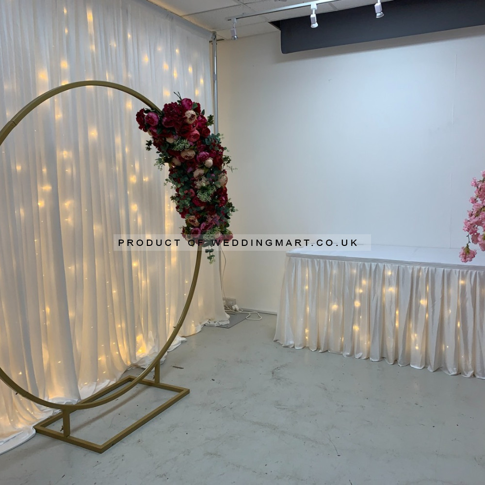 6M LED Lights for Table Skirt - Warm White – Wholesale LED Lights for Wedding Decorators | WeddingMart