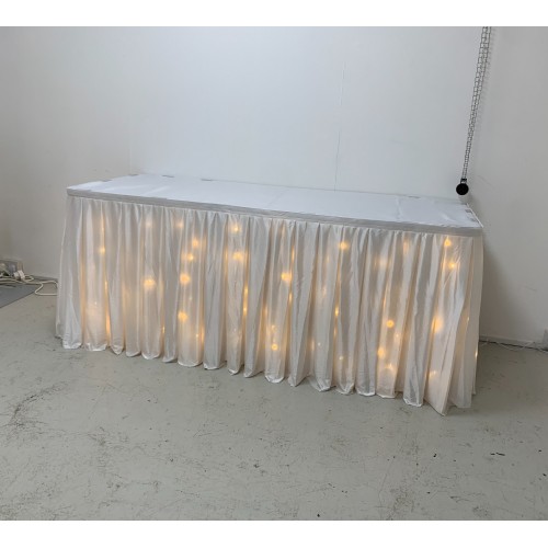 6M LED Lights for Table Skirt - Warm White