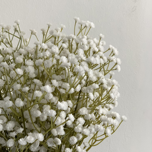 Artificial White Baby's Breath Gypsophila - Pack of 5