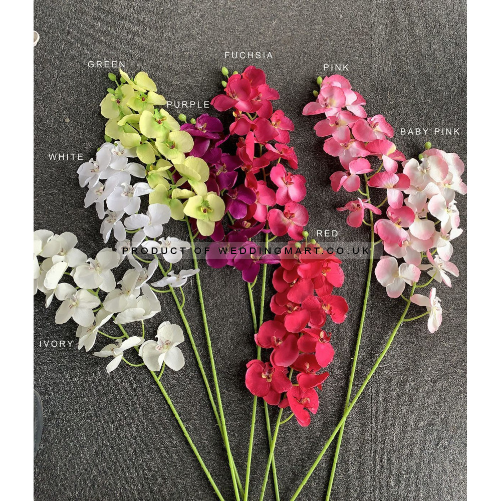 Artificial Butterfly Orchid - Fuchsia
