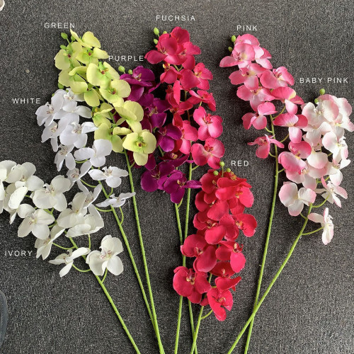 Artificial Butterfly Orchid - Green