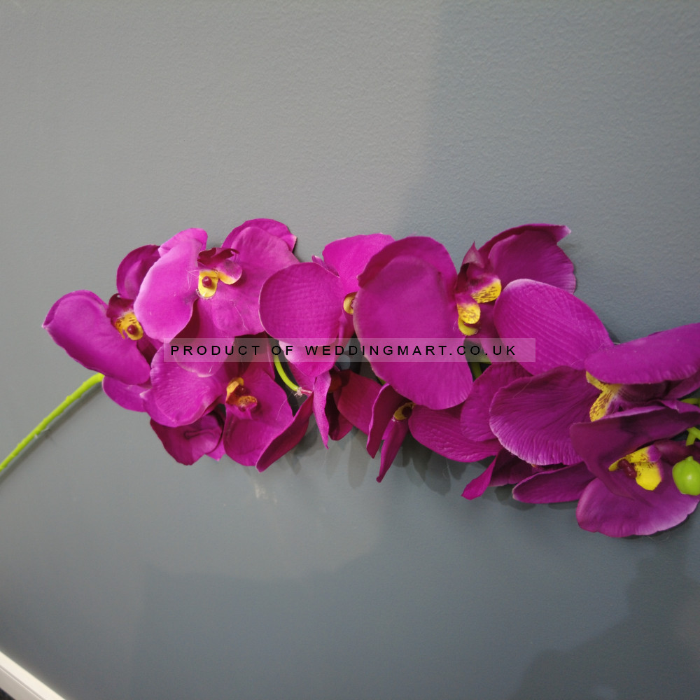 Artificial Butterfly Orchid - Purple – Wholesale Butterfly Orchids for Wedding Decorators | WeddingMart