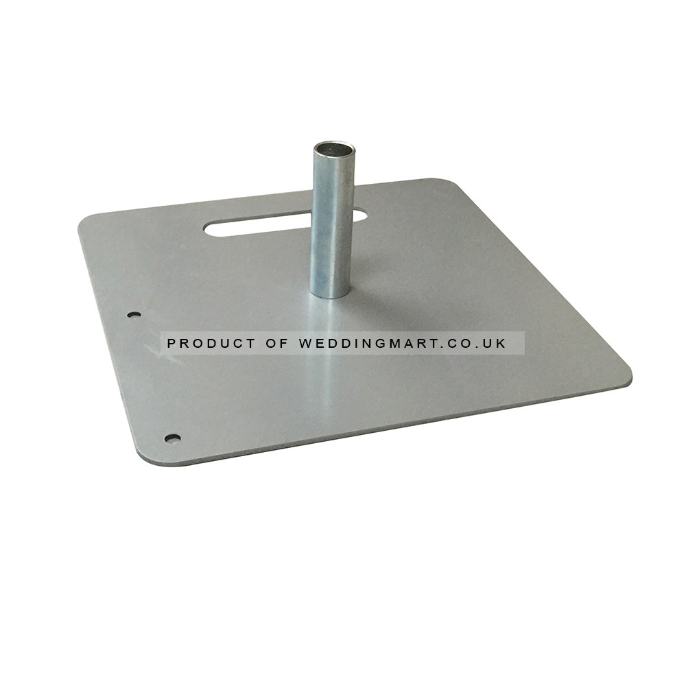 Heavy Duty Base Plate with Spigot 600x600mm