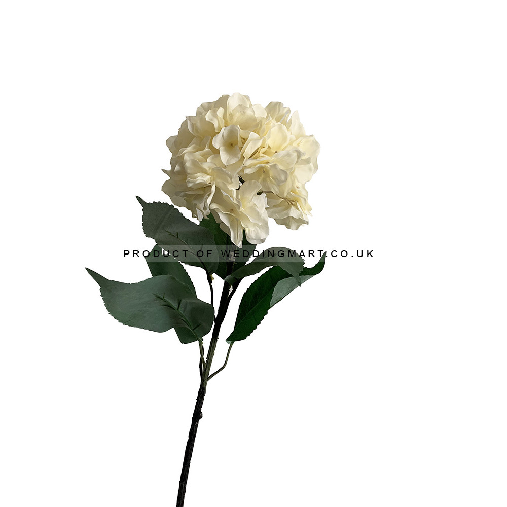 68cm Giant Hydrangea Spray - CREAM