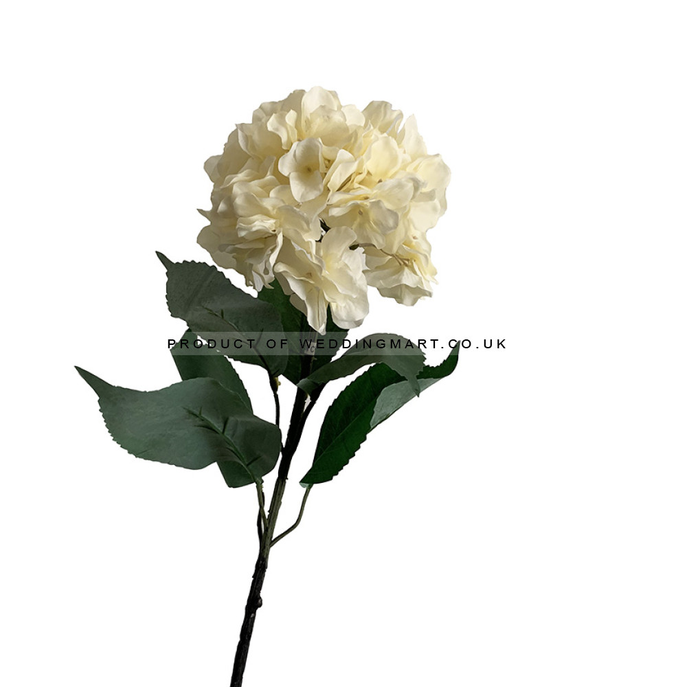 68cm Giant Hydrangea Spray - CREAM