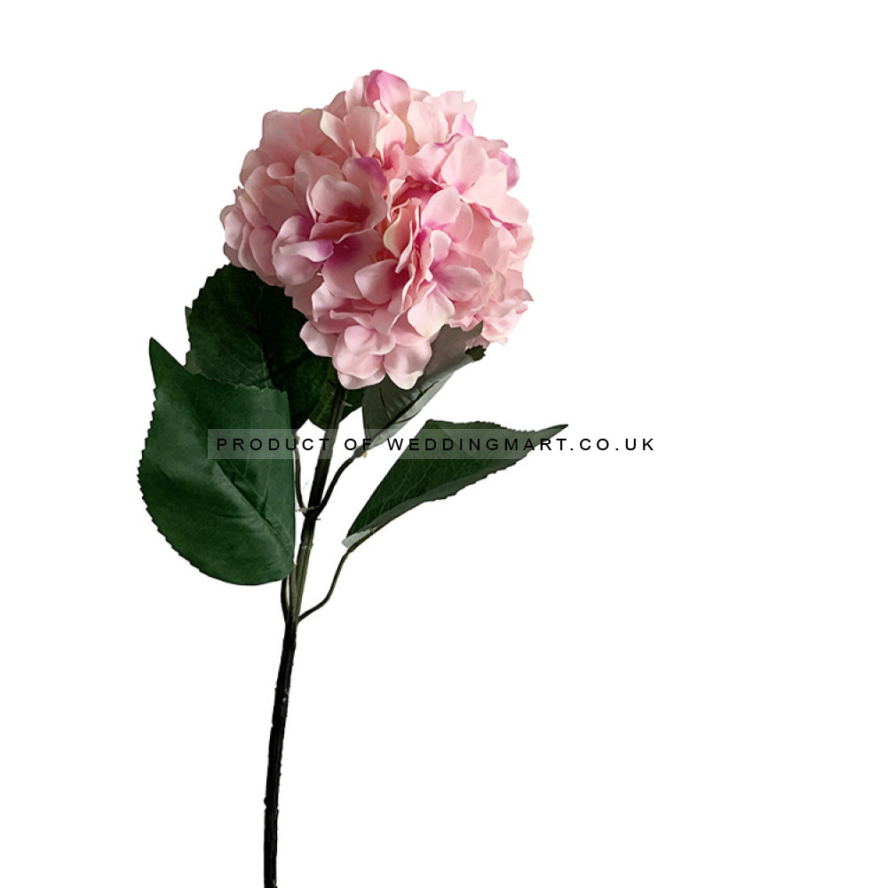 68cm Giant Hydrangea Spray - PINK – Wholesale Hydrangeas Sprays for Wedding Decorators | WeddingMart