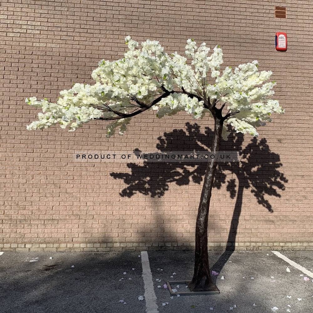 Artificial Cherry Blossom Tree Spare Branch - Ivory – Wholesale Spare Tree Branches for Wedding Decorators | WeddingMart