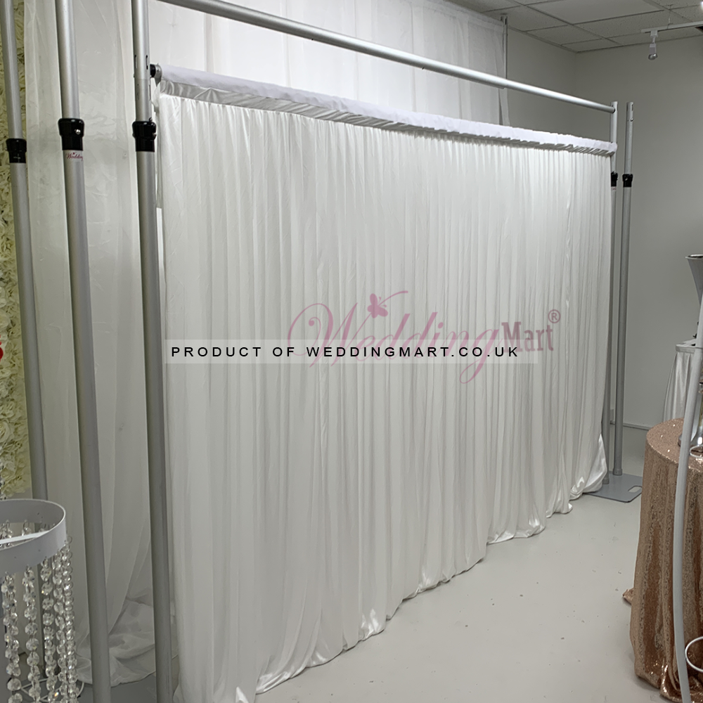 Vertical Upright Extension for Double Crossbars – Wholesale Pipe and Drape Accessories for Wedding Decorators | WeddingMart