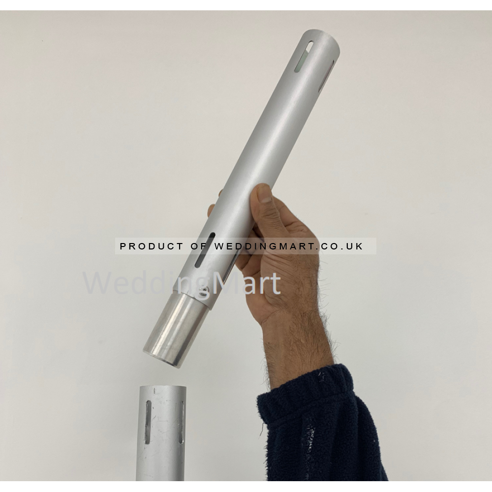 Vertical Upright Extension for Double Crossbars