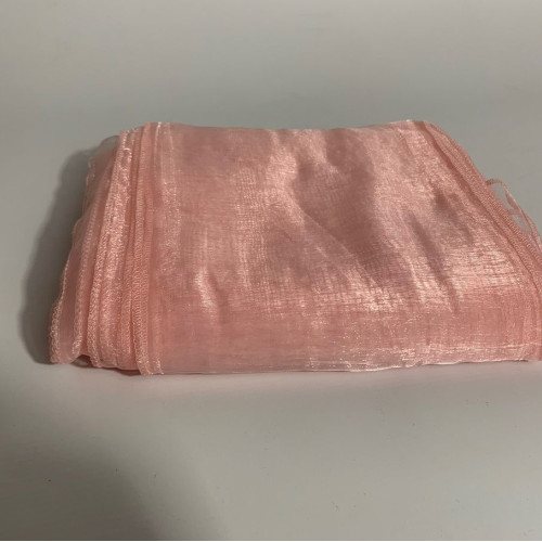 Blush Pink Organza Chair Bows - PACK of 10