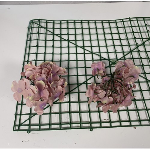 Light Coral Hydrangea Flower Heads - Pack of 50