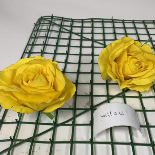Yellow Rose Heads - Pack of 10