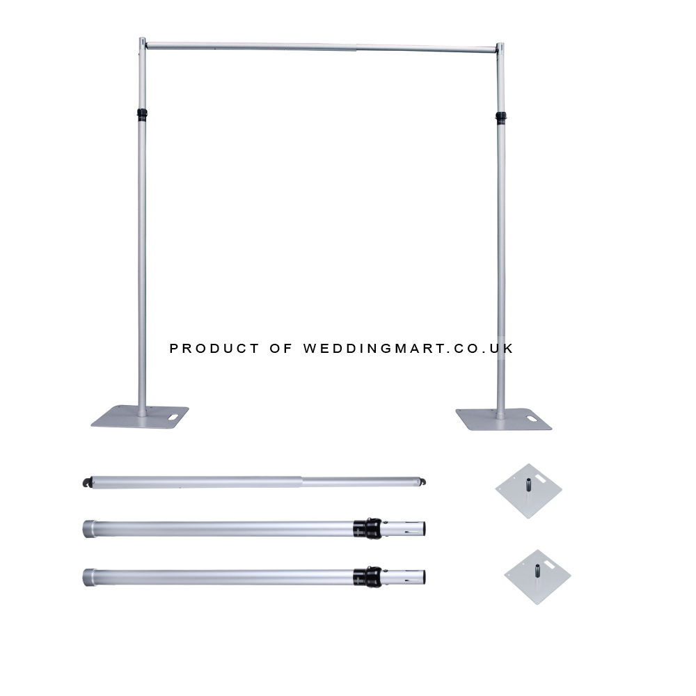 3Mx3M Heavy Duty Adjustable Flower Wall Stands – Wholesale Stands and Backings for Wedding Decorators | WeddingMart