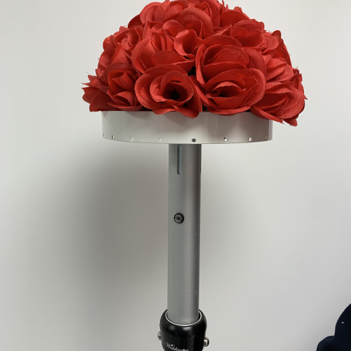 Flower Basket Holder for Pipe and Drape Kit – Wholesale Pipe and Drape Accessories for Wedding Decorators | WeddingMart