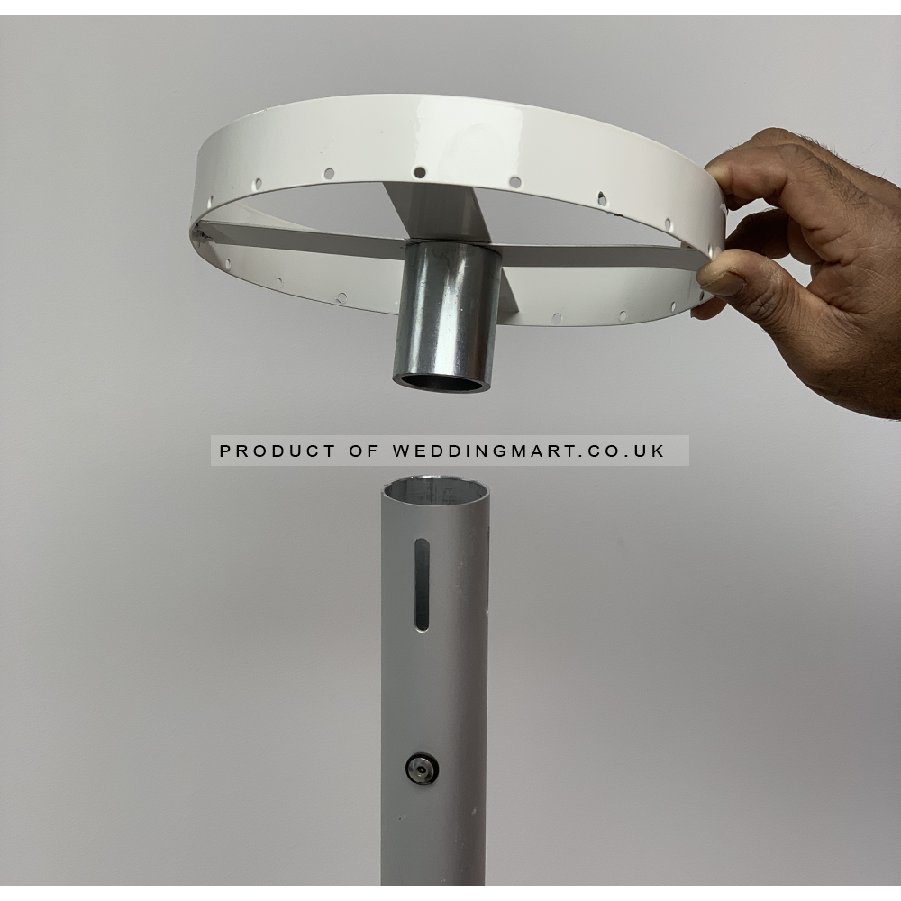 Flower Basket Holder for Pipe and Drape Kit