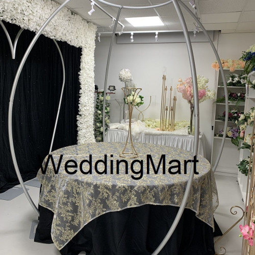 Wedding Cake Suspension Arch – Wholesale Metal Wedding Arch Frames for Wedding Decorators | WeddingMart