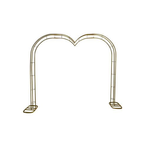 Wedding Love Arch Gate - Gold