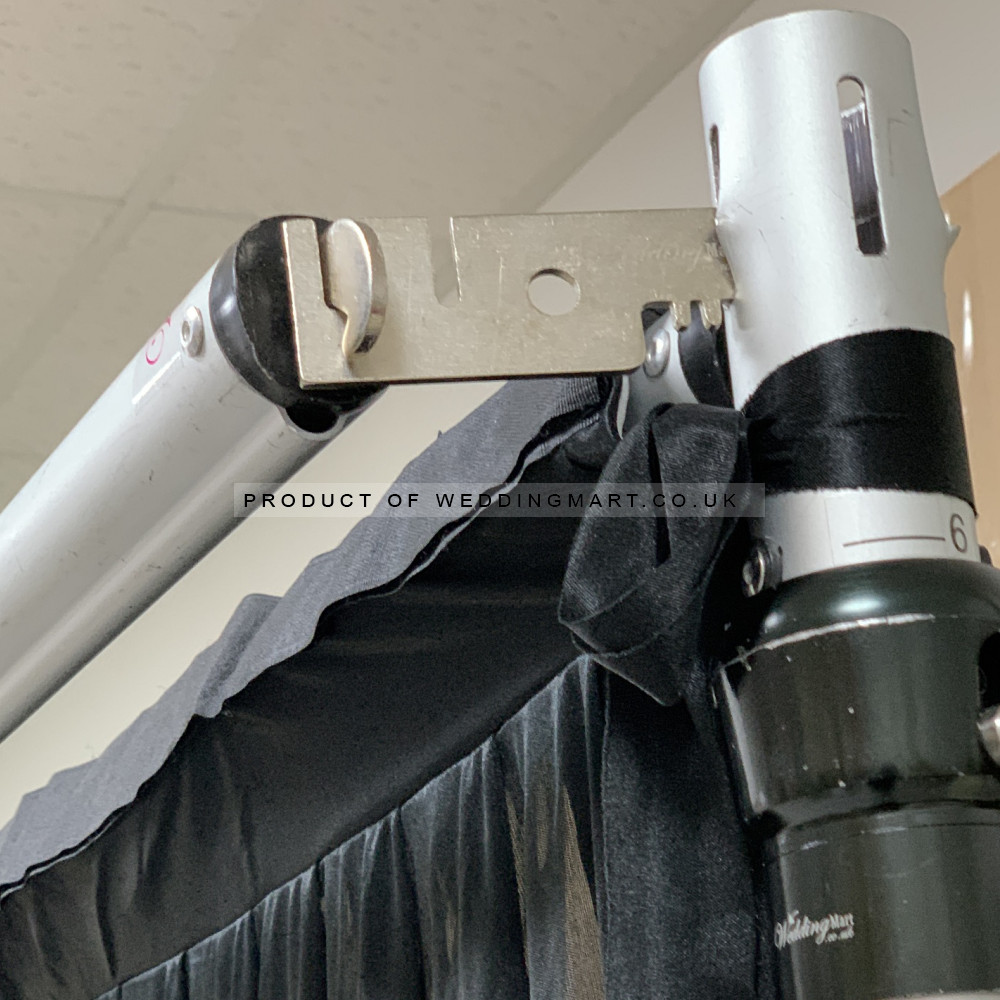 3 Double Drape Crossbars Hanger – Wholesale Pipe and Drape Accessories for Wedding Decorators | WeddingMart