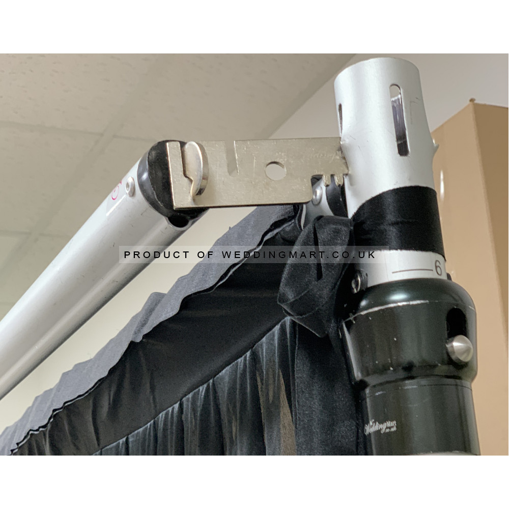 3" Double Drape Crossbars Hanger