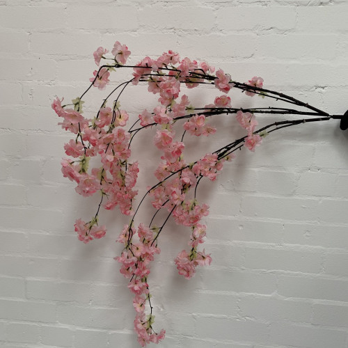 Weeping Cherry Blossom Tree Spare Branch - Pink – Wholesale Spare Tree Branches for Wedding Decorators | WeddingMart