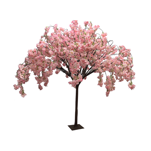 130cm Deluxe Weeping Cherry Blossom Tree - Pink